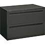 HON Brigade® 700 Series Lateral File, 2-Drawer, Charcoal (792LS)~#|#~s0087013_sc7