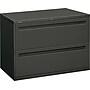 HON Brigade® 700 Series Lateral File, 2-Drawer, Charcoal (792LS)~#|#~s0087056_sc7