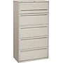 HON Brigade® 700 Series Lateral file, 5-Drawer, Light Grey (HON785LQ)~#|#~s0087091_sc7