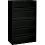 HON Brigade 700 Series 5-Drawer Lateral File Cabinet, Letter/Legal, Black, 42" (HON795LP)~#|#~s0087206_sc7