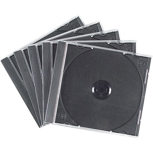 Staples® Standard CD Jewel Case, 24/Pack Staples