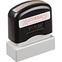 Offistamp Pre-Inked Stamp, ENTERED, Red Ink (034520)~#|#~sp49507715_sc7