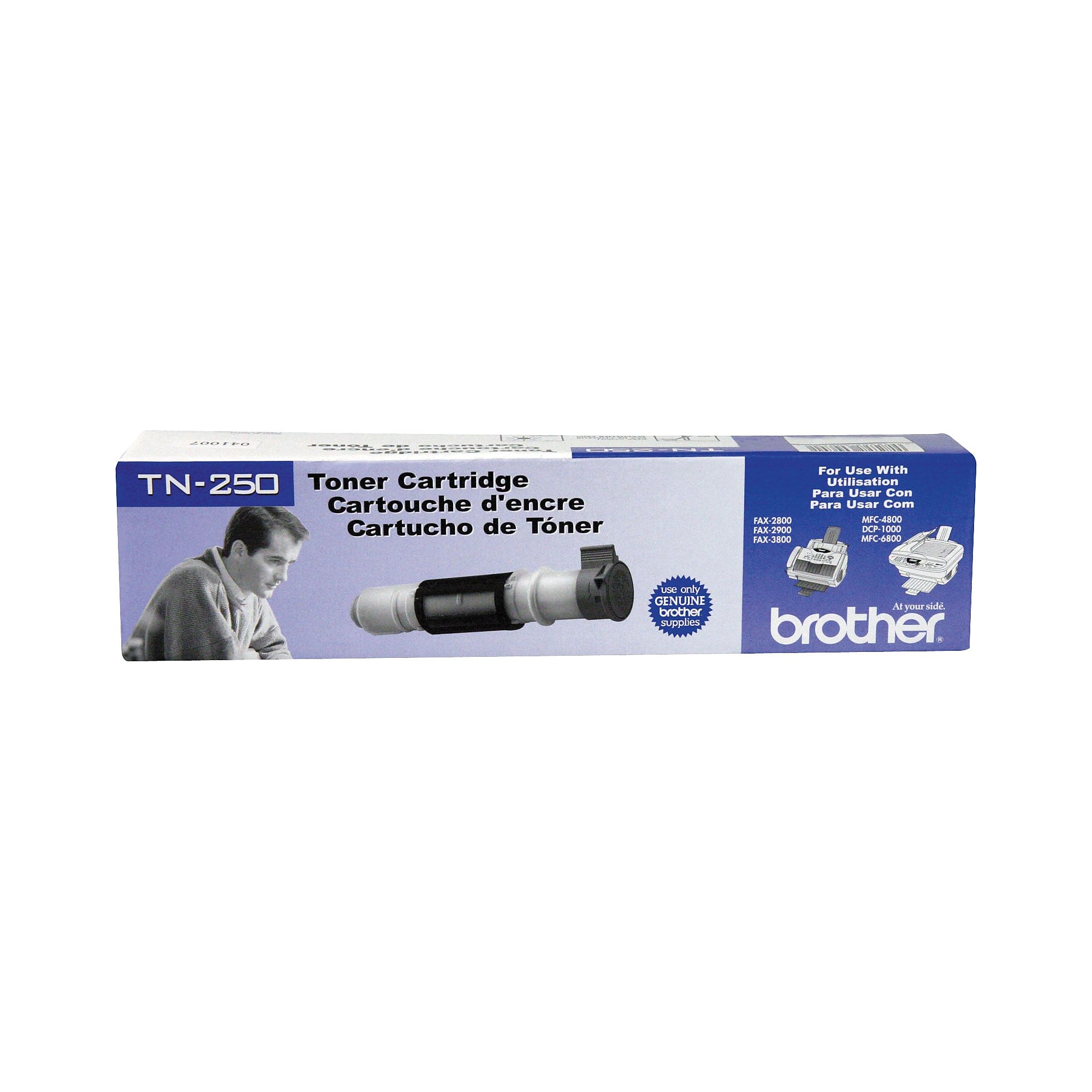Brother TN-250 Black Standard Yield Toner Cartridge, Prints Up to 2,200 Pages Sansujyuku sansujyuku.com