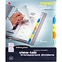 Wilson Jones® View-Tab® Transparent Dividers, 8-Tab Set, Multicolor (W55067)~#|#~s0105423_sc7