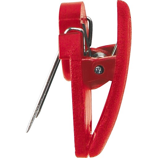 Staples® Cubicle Clips, Assorted Colors, 6/Pack Staples