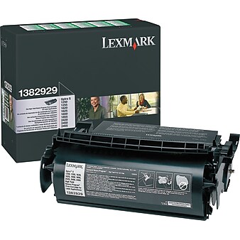 Lexmark 1382929 Black High Yield Toner Cartridge