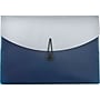 Pendaflex Accordion File, Letter Size, 4-Pocket, Blue/Silver (PFX 50965)~#|#~s0106910_sc7