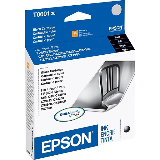 Epson T60 Black Standard Yield Ink Cartridge Staples