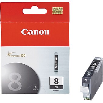 Canon CLI-8 Black Standard Yield Ink Cartridge (0620B002AA)