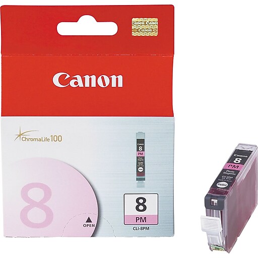 Canon 8 Photo Magenta Standard Yield Ink Cartridge (0625B002AA) Staples