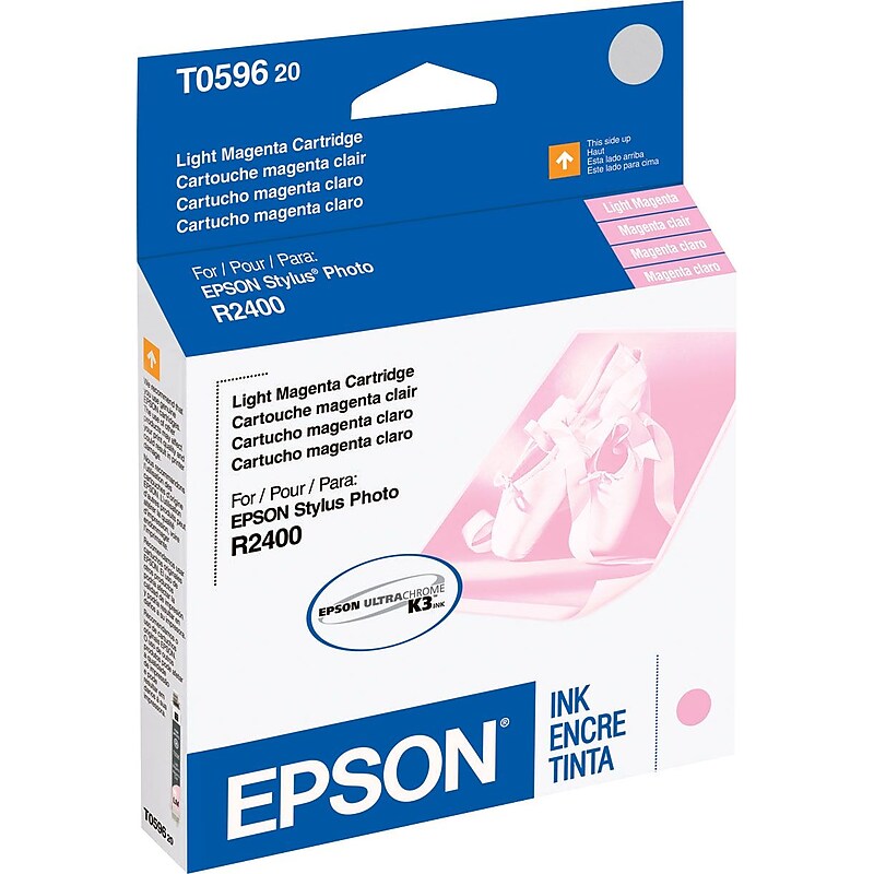 Epson T059 Light Magenta Standard Yield Ink Cartridge image 1