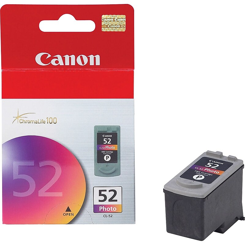 Canon 52 Photo Ink Standard Yield Ink Cartridge (0619B002AA_) image 1