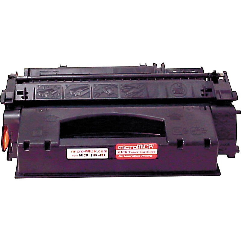 MicroMICR 49X MICR Cartridge, Black, High Yield (1038660) image 1