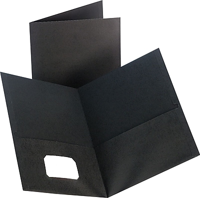 Staples 2 Pocket Folder Black - S0114015 Sc7 resume folder staples