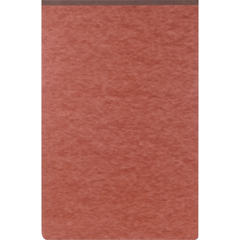 Oxford PressGuard Coated Report Cover, Prong Clip, Legal Size, Red image 1