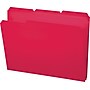 Smead Poly File Folder, 1/3-Cut- Tab Letter Size, Red, 24 per Bx (10501)~#|#~s0115294_sc7