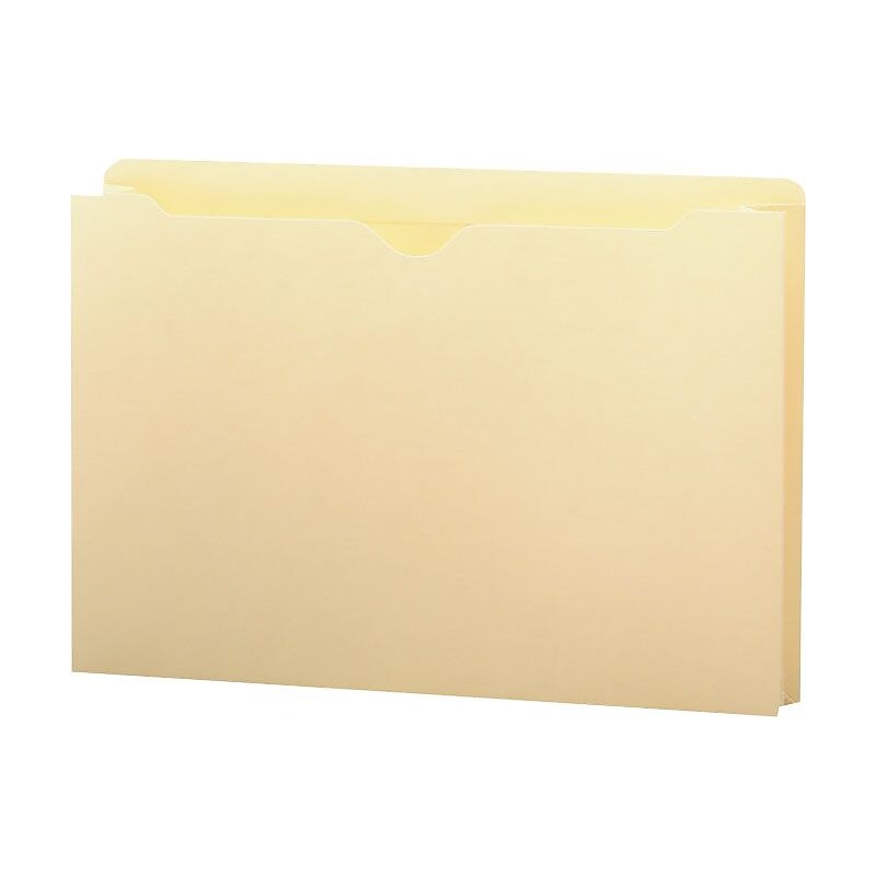 Smead® Manila File Jackets, 1 1/2" Expansion, Legal Size image 1