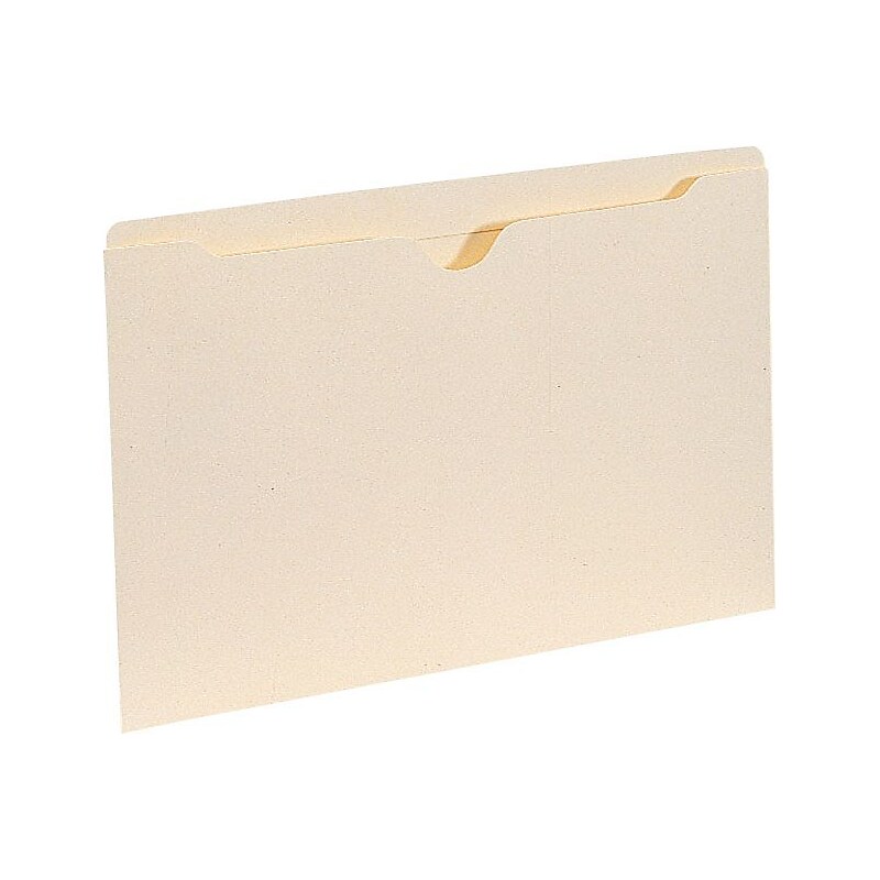 Smead® Reinforced Tab Manila File Jackets, Legal, Flat, 100/Box image 1