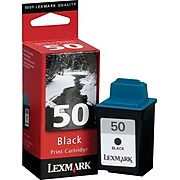 Lexmark 50 Black Standard Yield Ink Cartridge
