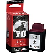 Lexmark 70 Black Standard Yield Ink Cartridge