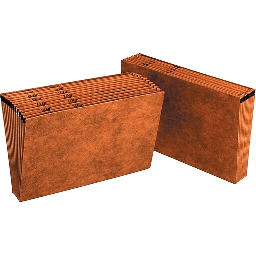 Staples Accordion LethaTone Expanding Files, Legal, JanDec with Index at Staples