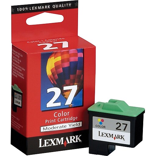 Lexmark 27 Color Ink Cartridge (10N0227) at Staples