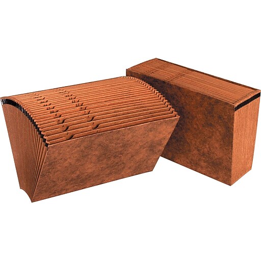 Staples Accordion LethaTone Expanding Files, 131 Index, Legal, Each