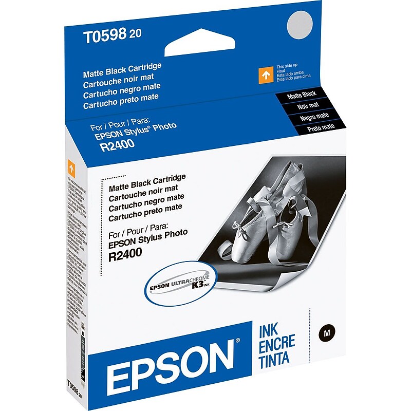 Epson T059 Black Matte Standard Yield Ink Cartridge image 1