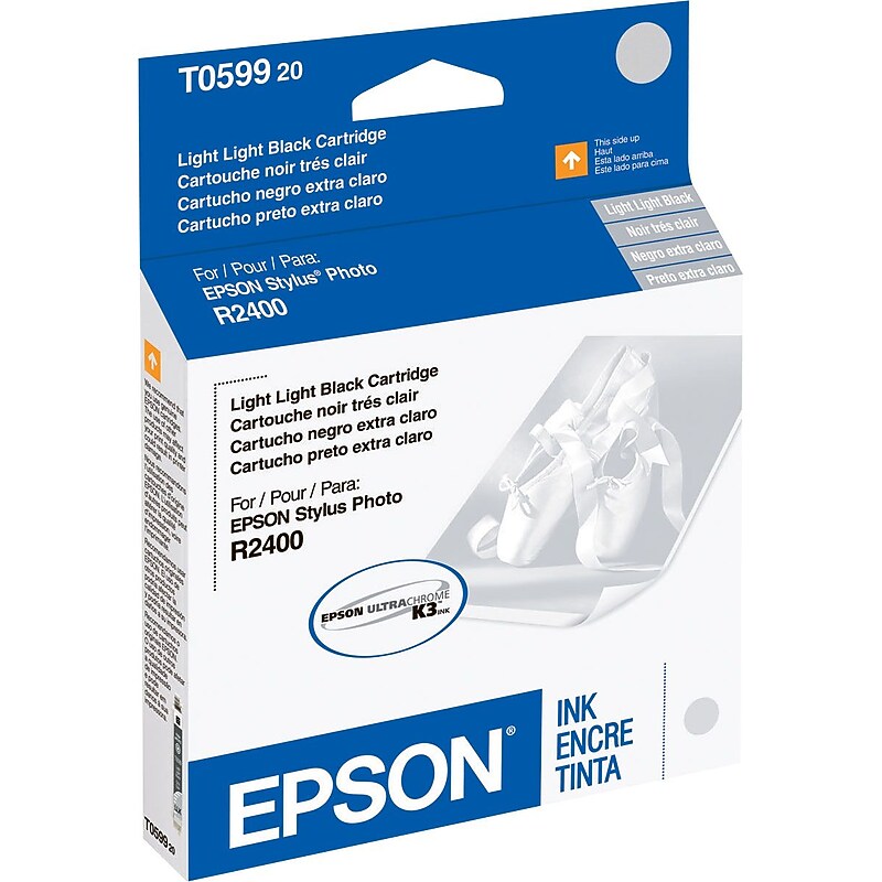 Epson T059 Light Light Black Standard Yield Ink Cartridge image 1