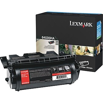 Lexmark 64035HA Black High Yield Toner Cartridge