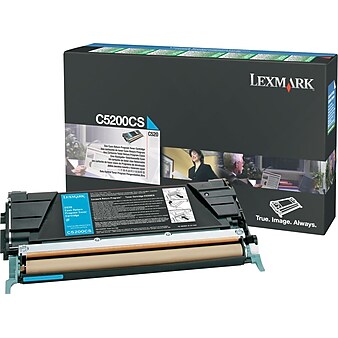 Lexmark C5200CS Cyan Standard Yield Toner Cartridge