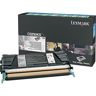 Lexmark C5200KS Black Standard Yield Toner Cartridge