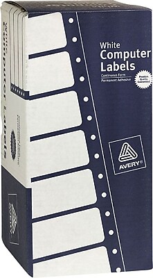 Avery® High-Speed Pin-Fed Computer Labels | Staples®