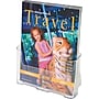 Staples Magazine Holder, 10.75" x 9.25" x 3.75", Clear Plastic, 7/Pack (28182)~#|#~s0120267_sc7