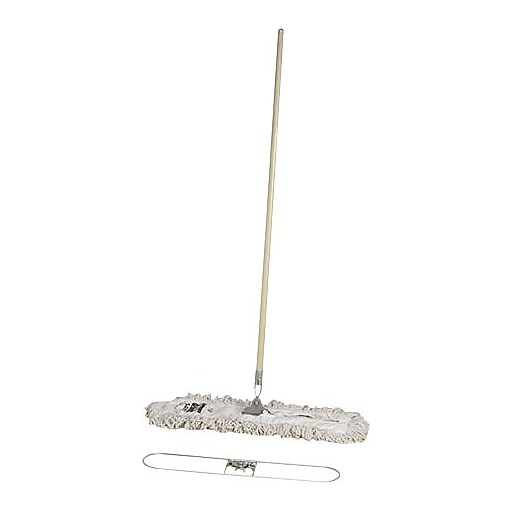 Shop Staples for Dust Mop, w/Handle, 24 oz, 360 Degree Swivel, Chrome