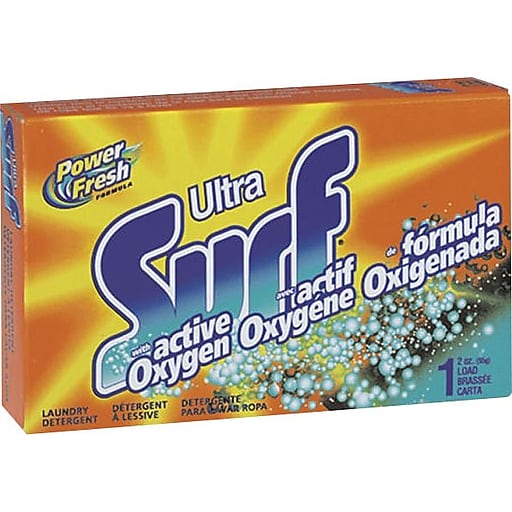 Ultra Surf Powder Laundry Detergent, 1 Load, 2 oz., 100/Carton