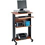 Safco Muv 30" Workstation Desk, Cherry (1923CY)~#|#~s0122987_sc7