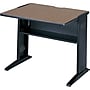 Safco 48" Workstation Desk, Medium Oak/Mahogany (1931)~#|#~s0122997_sc7