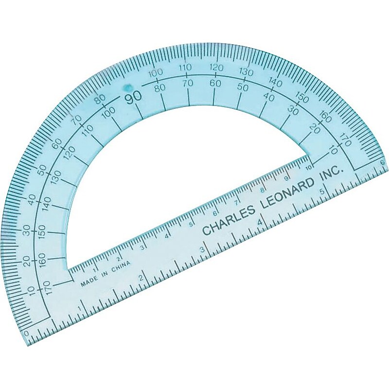 CLI Open Center Protractors, 12/Pk image 1