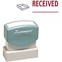 Xstamper 2-Color Title Stamps, "RECEIVED" Blue/Red Ink (036033)~#|#~s0124436_sc7