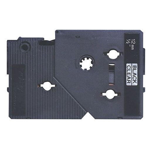 Brother Tape Cartridge, Black/Matte, 3/8"W x 25'L, 2/Pack Staples