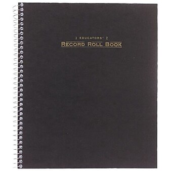 Roaring Spring Paper Products Teacher's Record Roll Book, 8.5" x 11", 44 Sheets (72900)