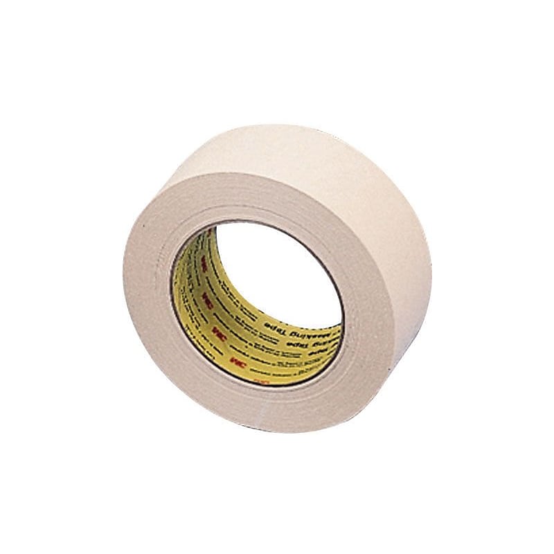 3M General Purpose Masking Tape, 3" Core Size, 1 1/2" x 60 Yards (243112) image 1