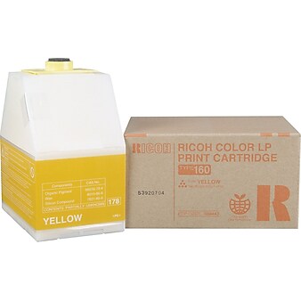 Ricoh Type 160 Yellow Standard Yield Toner Cartridge (888443)