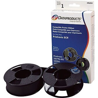DataProducts Black Dot-Matrix Printer Ribbon for Printronix, OCR (R6810)