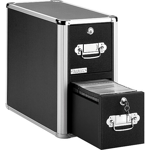 Vaultz® 330 Disc Locking CD Black at Staples