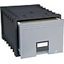 Storex Storage Drawer, Letter Size, Black (61178E02C)~#|#~s0140515_sc7