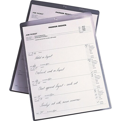 Staples® Job Ticket Holders, 9" x 12" Staples