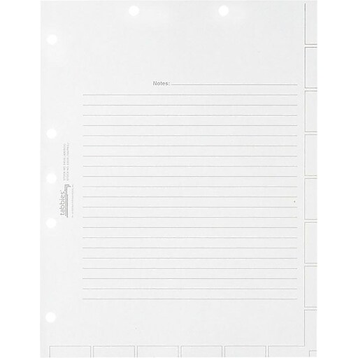 Medical Chart Ruled Index Divider Sheets Staples