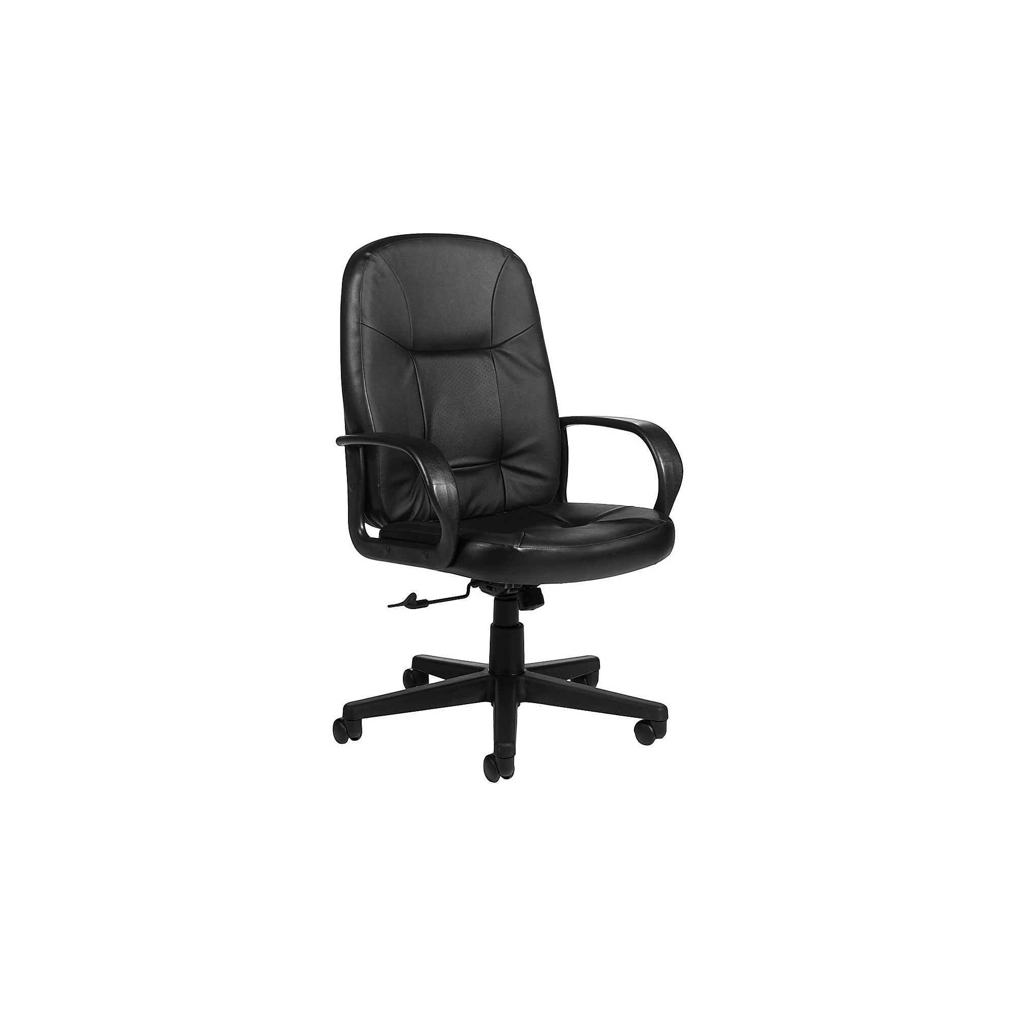 Global Arno Leather Executive High-Back Chair, Black (4003BK450550) Sansujyuku sansujyuku.com